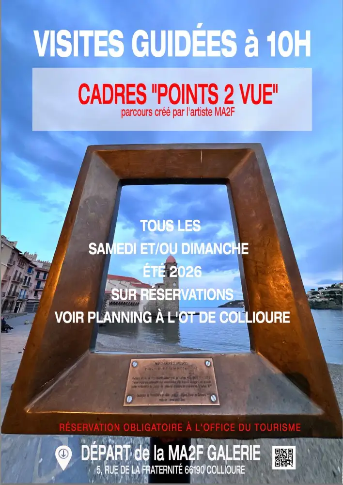 Visites guidées Points 2 Vue - Collioure